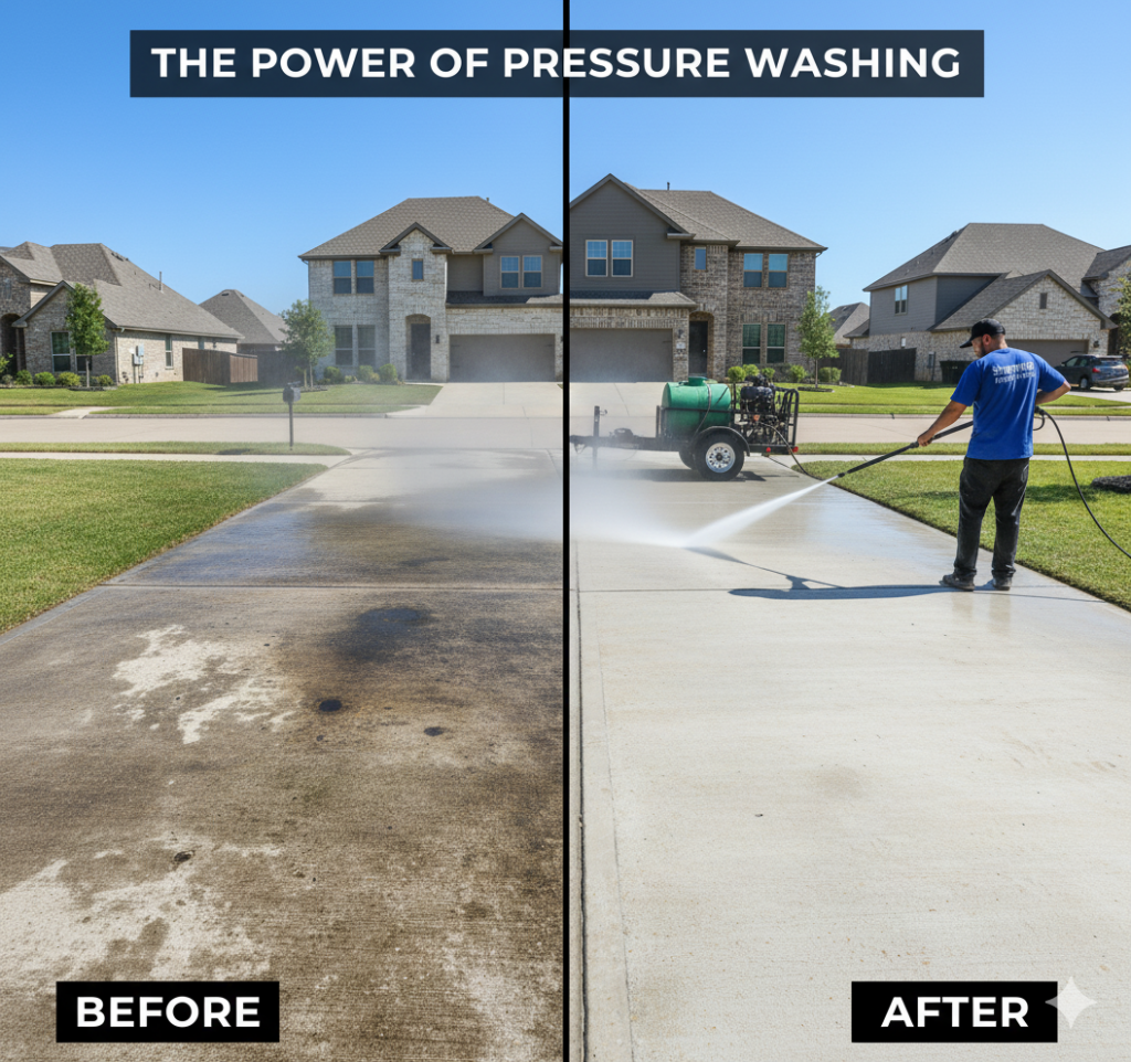 How Pressure Washing Works