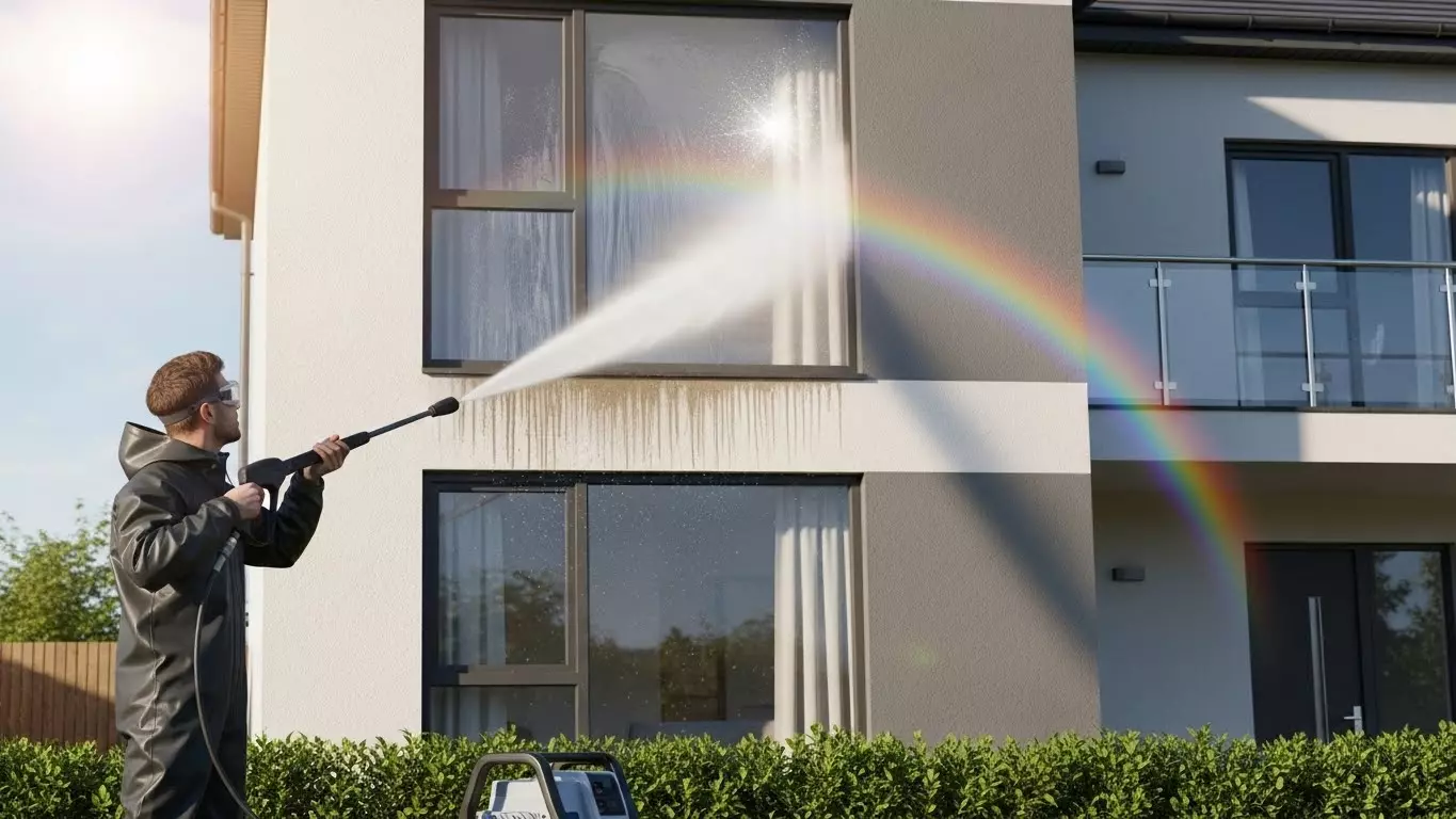 can you pressure wash windows