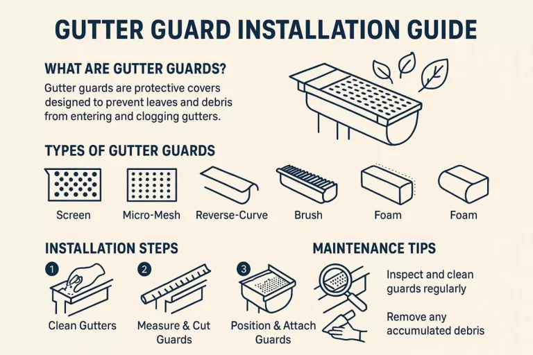 gutter guard installation guide