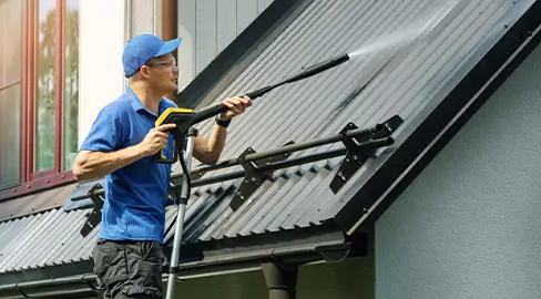 roof pressure cleaning